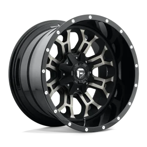 Fuel – D268 CRUSH – Black – 22″x12″ -44mm – Summer Wheels – D26822209847